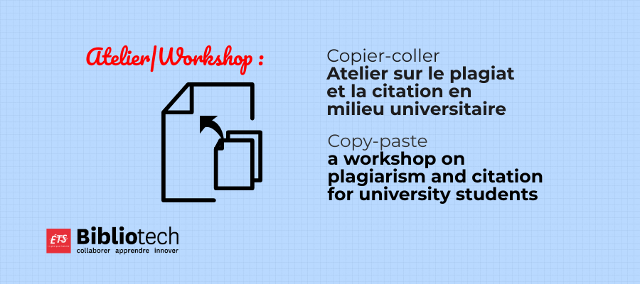 Copier Coller Atelier Sur Le Plagiat Et La Citation Copy Paste A Workshop On Plagiarism And Citation Interface