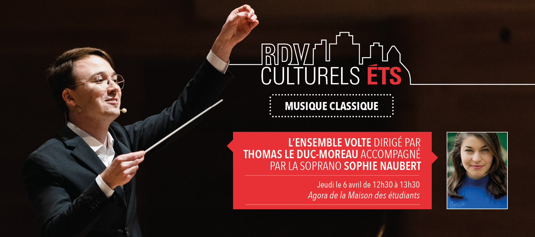 La musique classique à l’honneur le 6 avril lors du prochain RDV